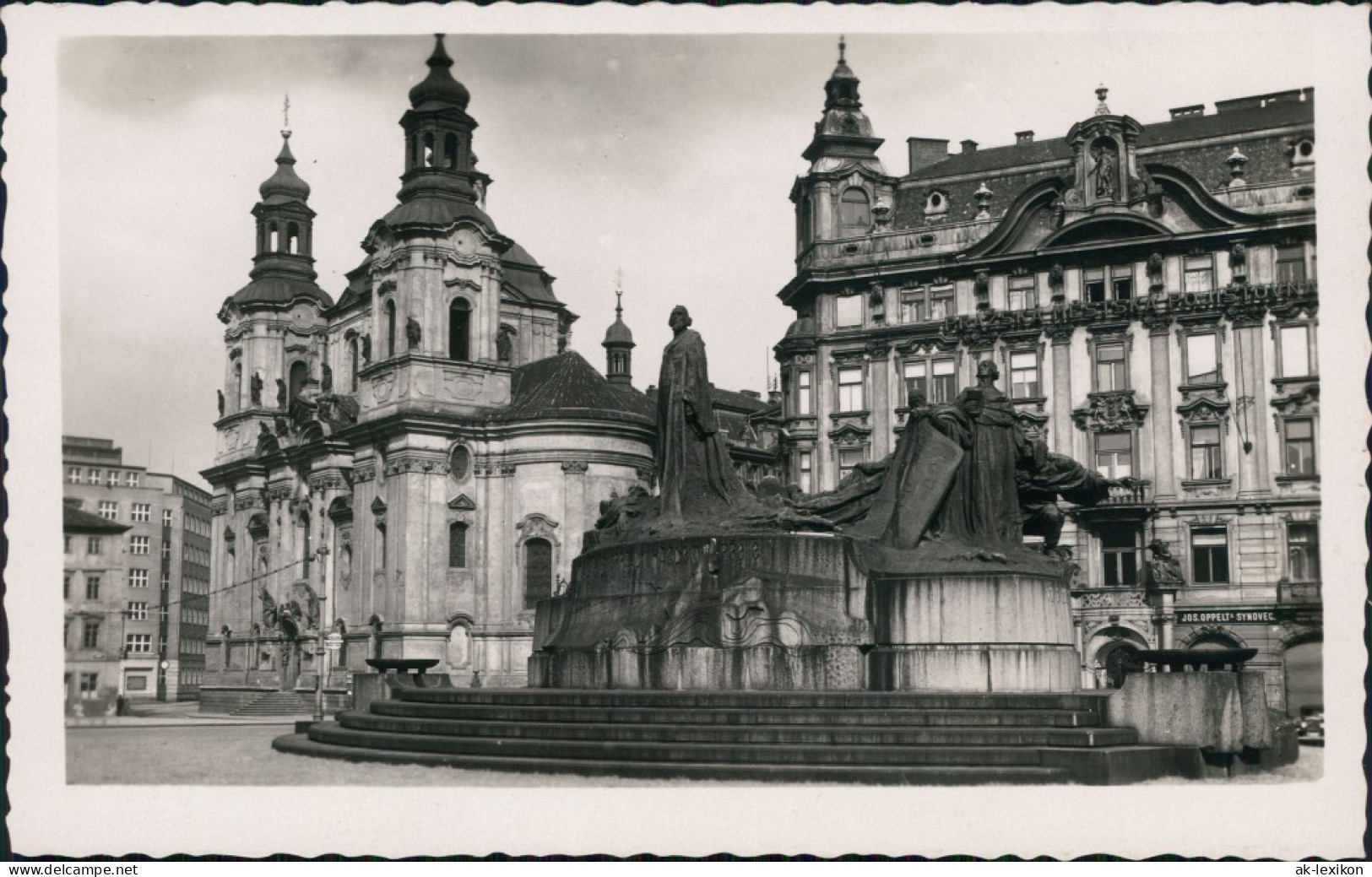 Prag Praha Husdenkmal Auf Dem Altstadtring / Staroměstské Náměstí 1939 - Tchéquie