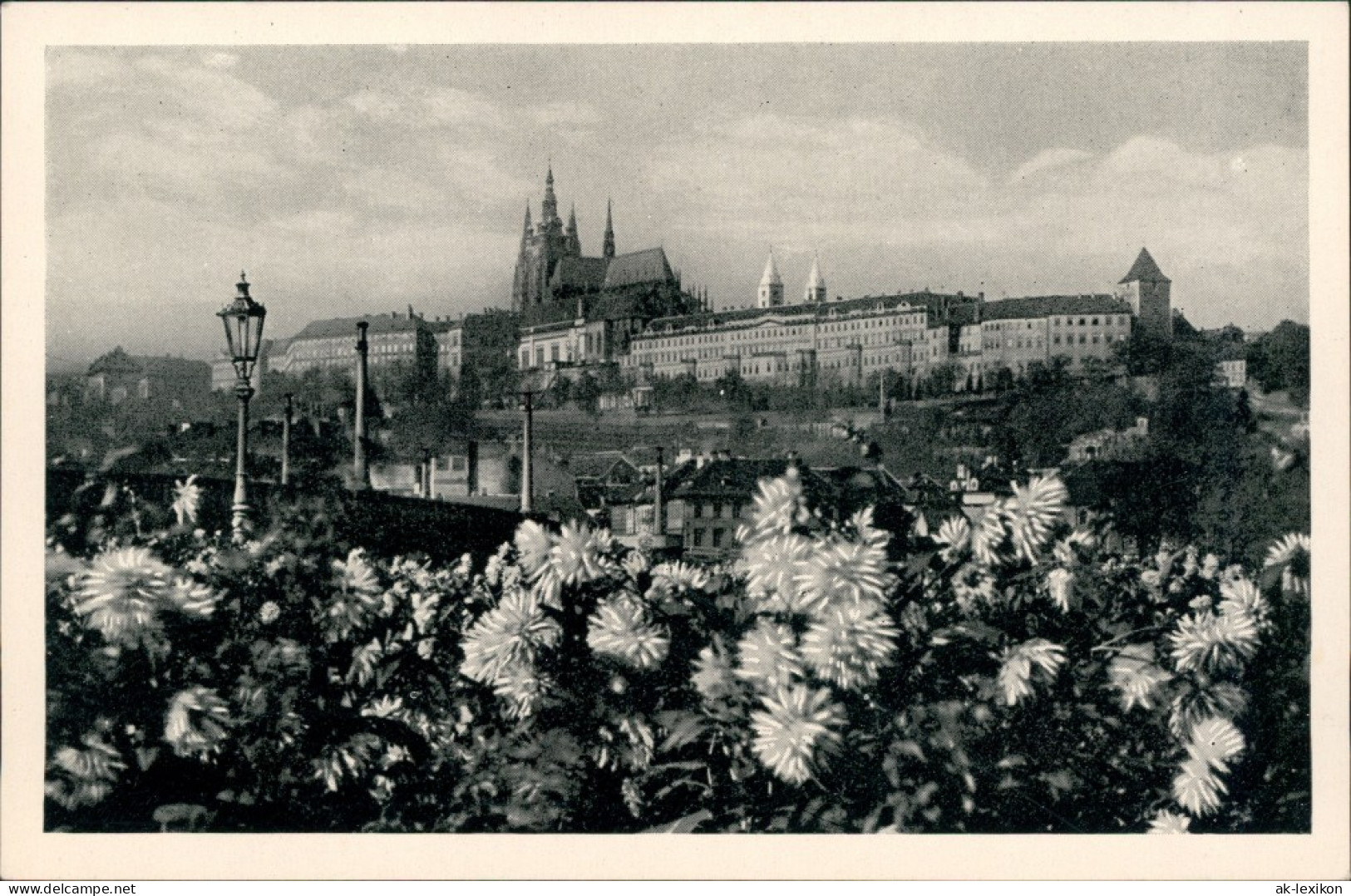 Postcard Prag Praha Mánesúv Most / Manes Brücke Und Hradschin 1944 - Tchéquie