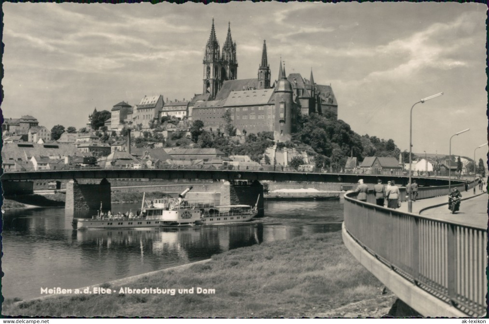 Ansichtskarte Meißen Schloss Albrechtsburg Und Dom 1960 - Meissen