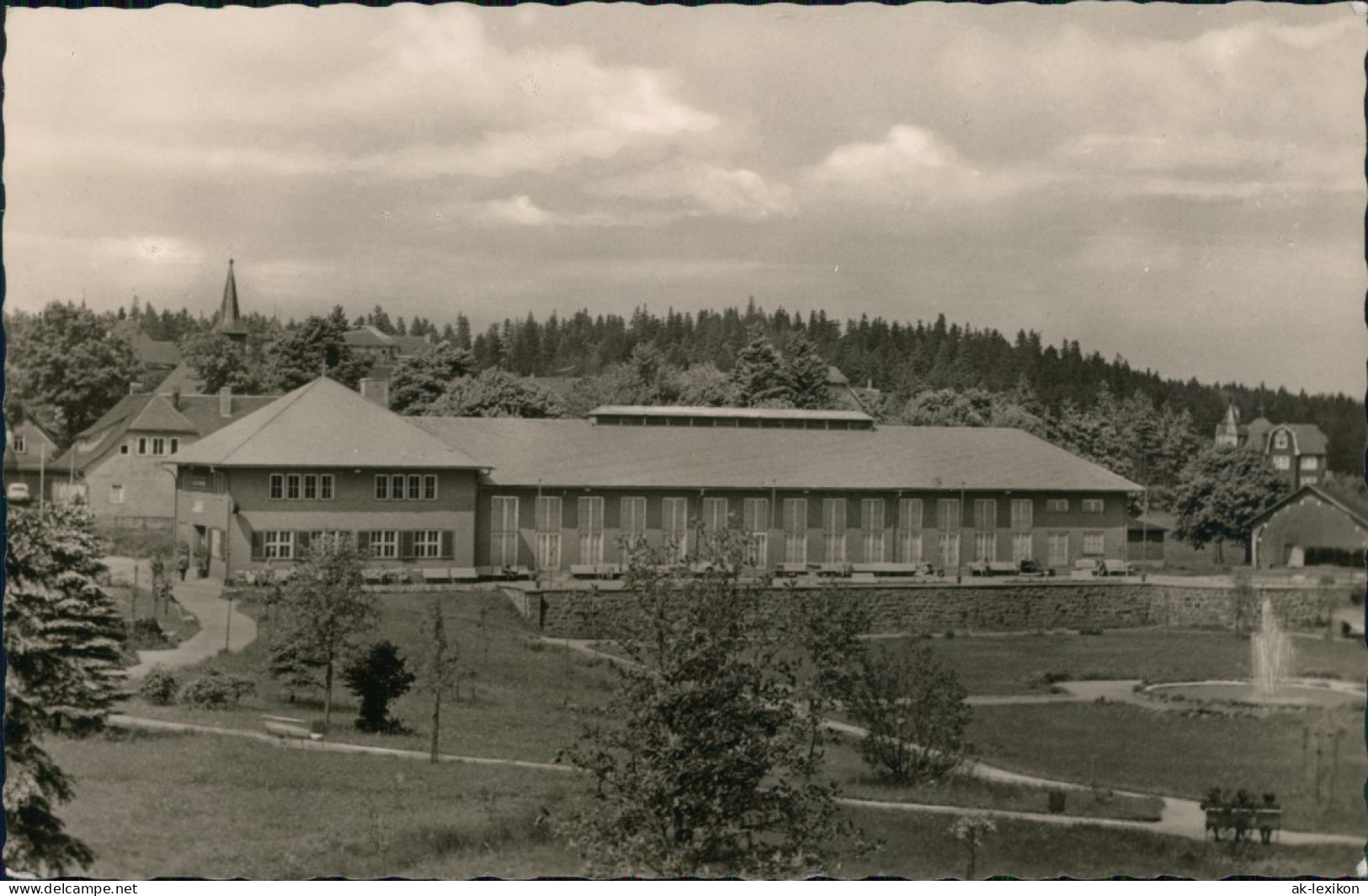 Ansichtskarte Oberhof (Thüringen) Haus Der Freundschaft 1958 - Oberhof