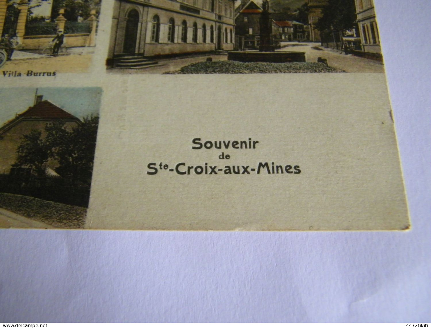 CPA - Ste Sainte Croix Aux Mines (68) - Souvenir - 3 Vues - 1930 - SUP (HT 33) - Sainte-Croix-aux-Mines