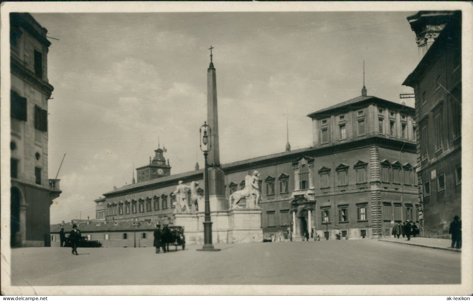 Cartoline Rom Roma Piazza Del Quirinale 1931 - Other & Unclassified