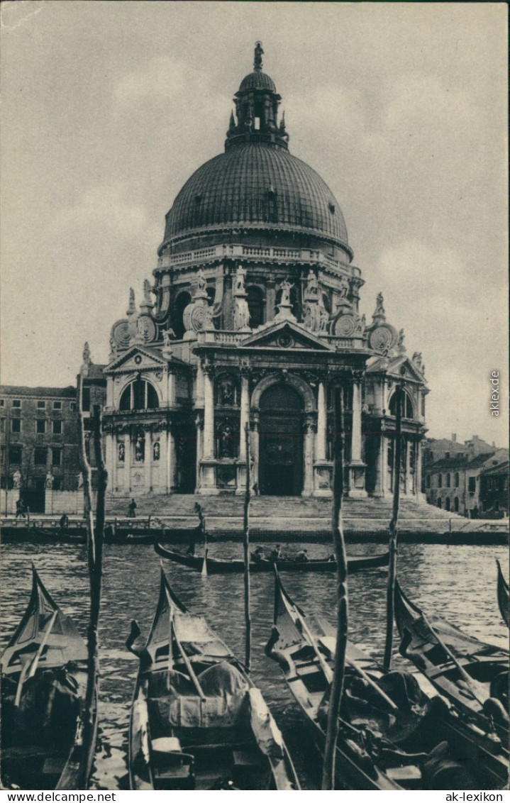 Cartoline Venedig Venezia Chiesa Della Salute 1934 - Other & Unclassified