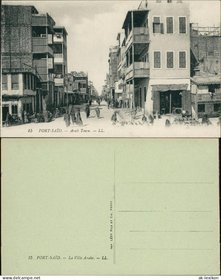 Port Said بورسعيد (Būr Saʻīd) La Ville Arabe / La Ville Arabe 1914 - Puerto Saíd