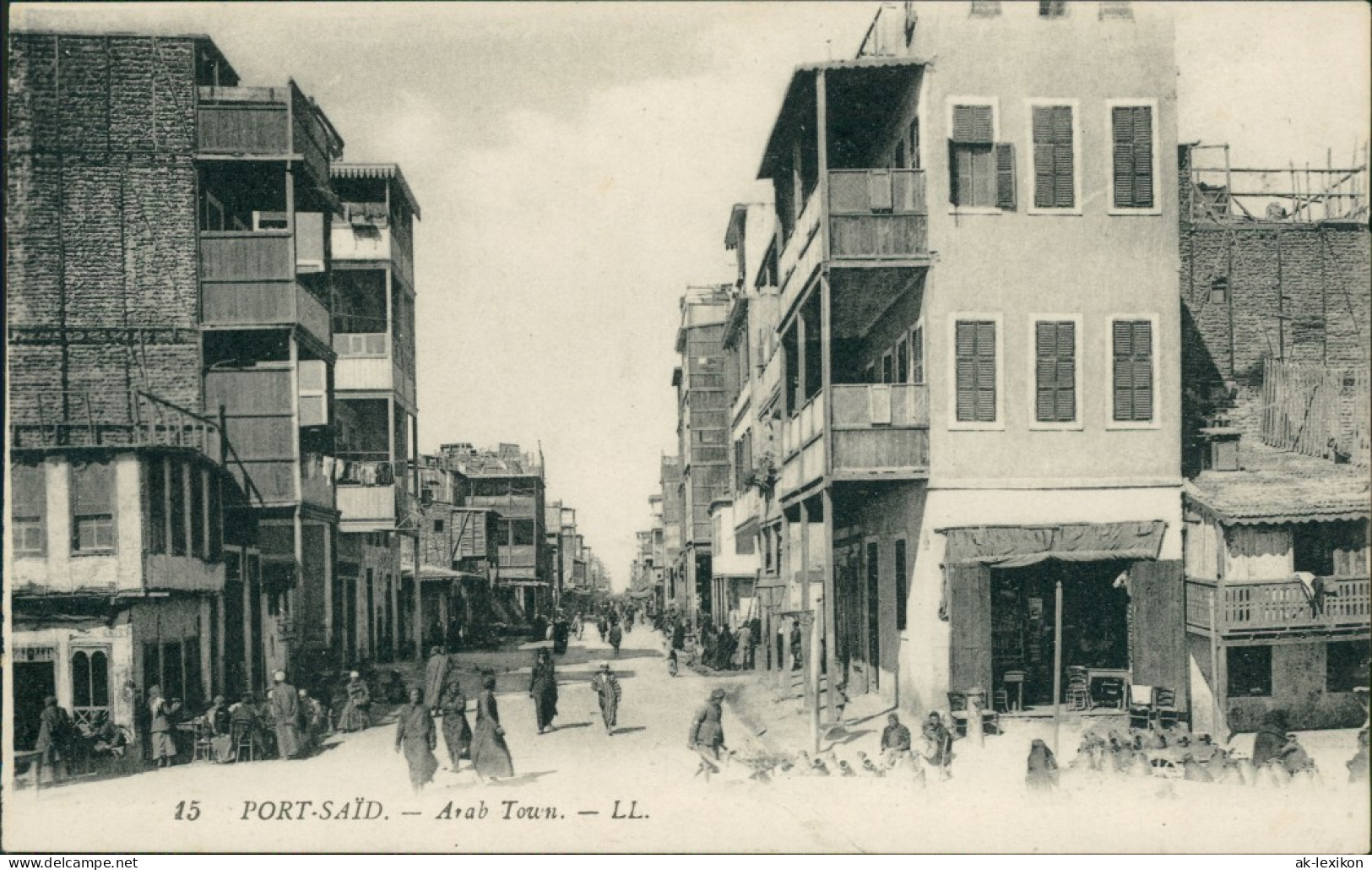 Port Said بورسعيد (Būr Saʻīd) La Ville Arabe / La Ville Arabe 1914 - Port Said
