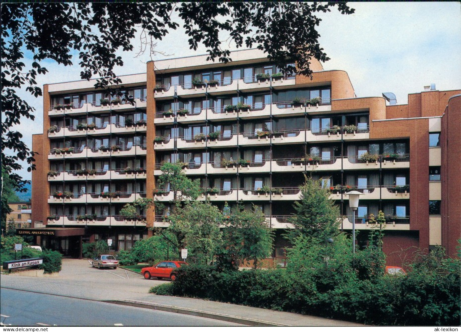 Ansichtskarte Bad Salzuflen Klinik Am Kurpark 1996 - Bad Salzuflen