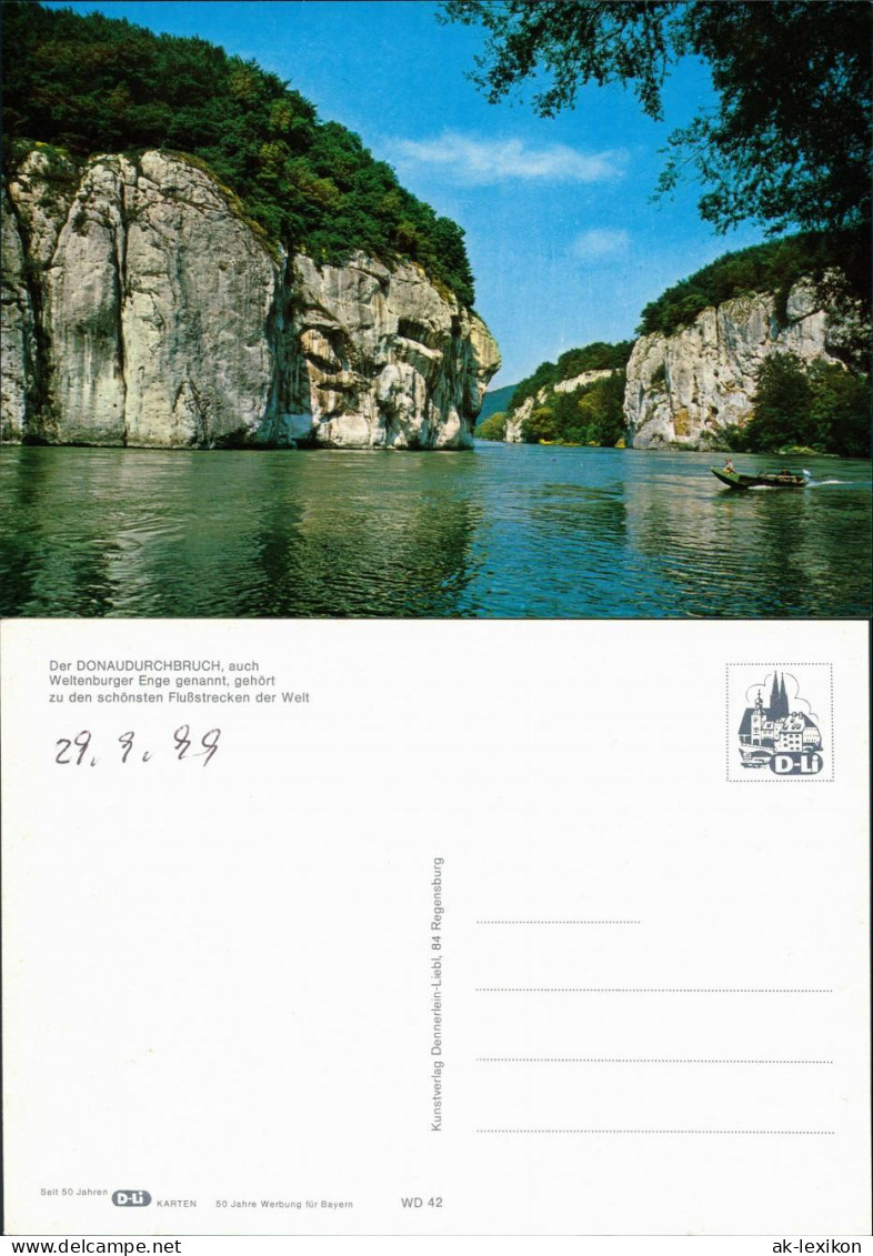 Ansichtskarte  Der Donaudurchbruch 1999 - Sin Clasificación