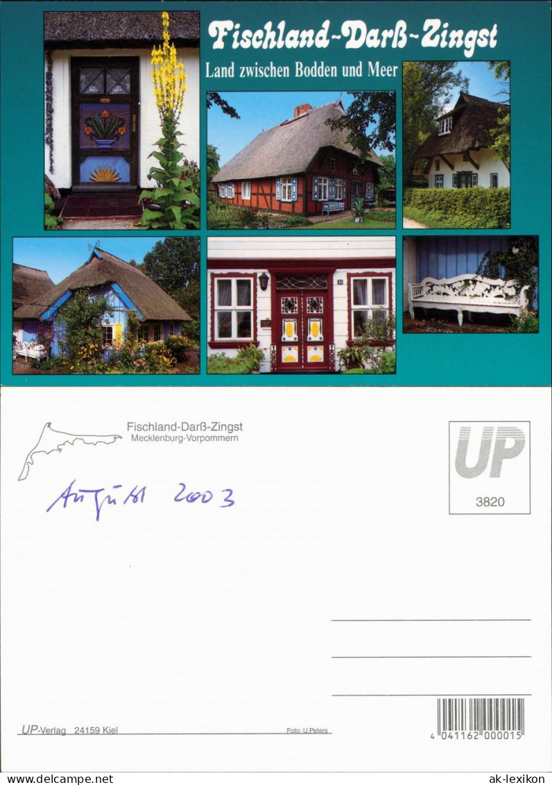 Ansichtskarte Zingst-Darss Fischerhäuser, Türen 2003 - Zingst