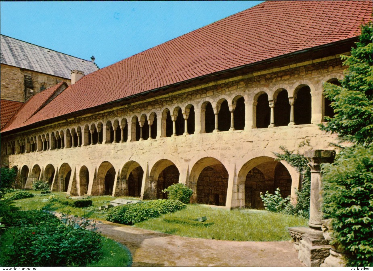 Ansichtskarte Hildesheim Dom - Romantischer Kreuzgang 1995 - Hildesheim