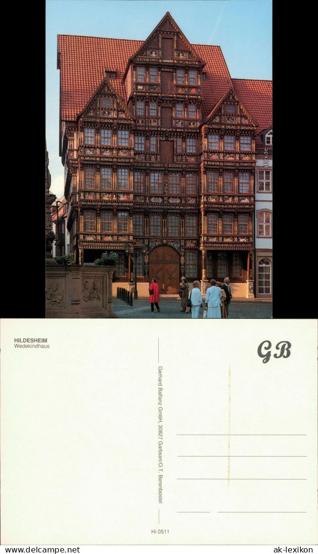 Ansichtskarte Hildesheim Wedekindhaus / Storrehaus 1995 - Hildesheim