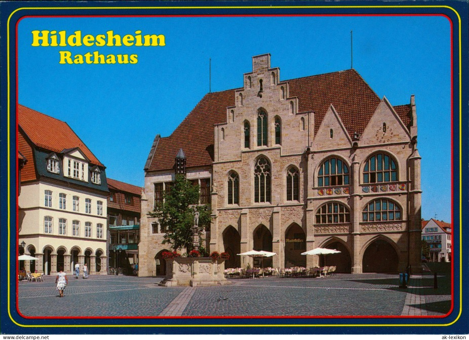 Ansichtskarte Hildesheim Rathaus 1995 - Hildesheim