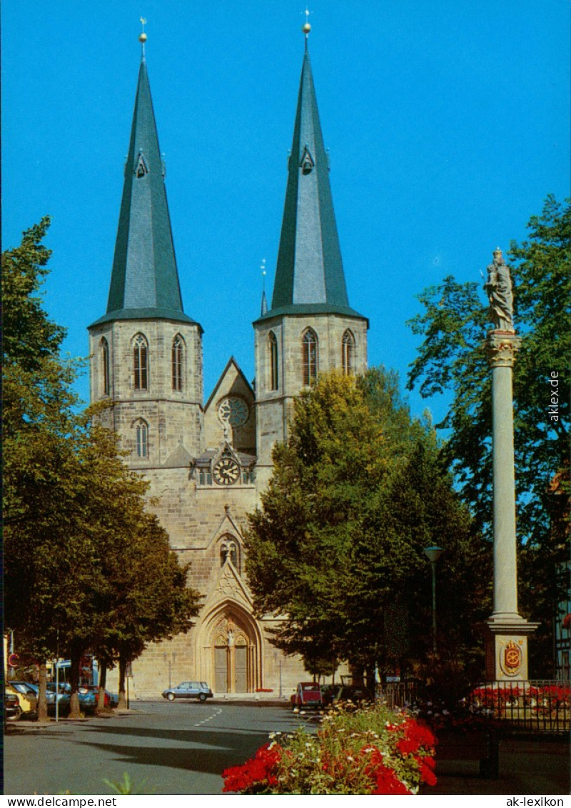 Ansichtskarte Duderstadt St. Cyriakus-Probsteikirche 1995 - Duderstadt