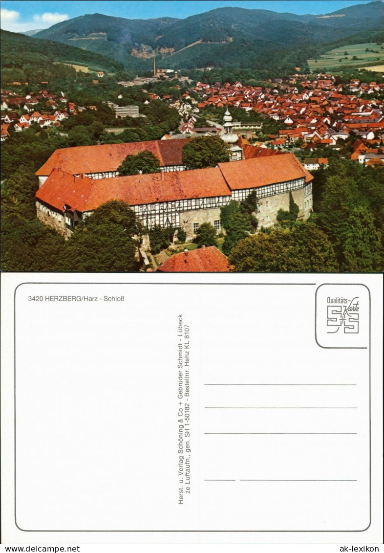 Ansichtskarte Herzberg (Harz) Welfenschloss 1995 - Herzberg