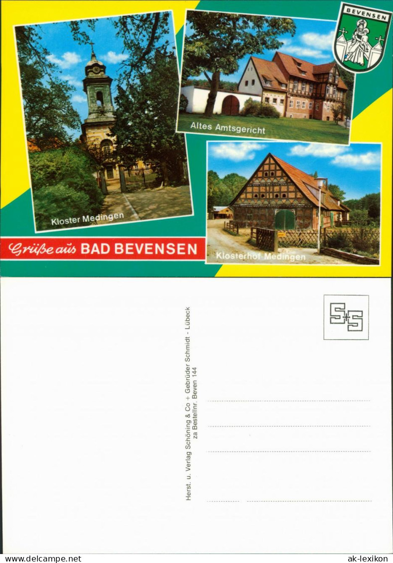 Bad Bevensen Kloster Medingen, Altes Amtsgericht, Klosterhof 1995 - Bad Bevensen