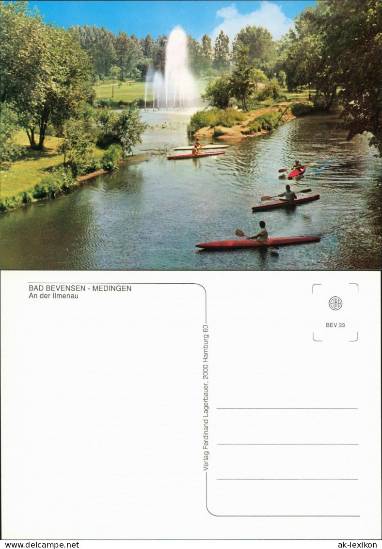 Ansichtskarte Bad Bevensen An Der Ilmenau - Kanufahrer 1996 - Bad Bevensen