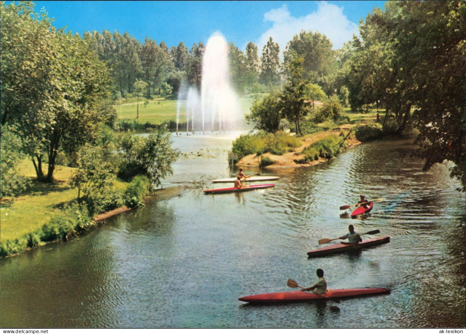 Ansichtskarte Bad Bevensen An Der Ilmenau - Kanufahrer 1996 - Bad Bevensen