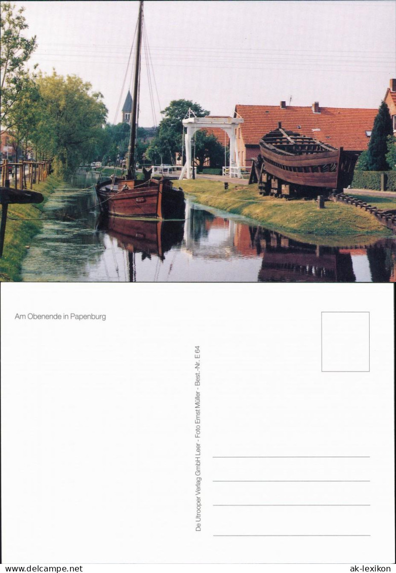 Ansichtskarte Papenburg (Ems) Am Obenende 1995 - Papenburg