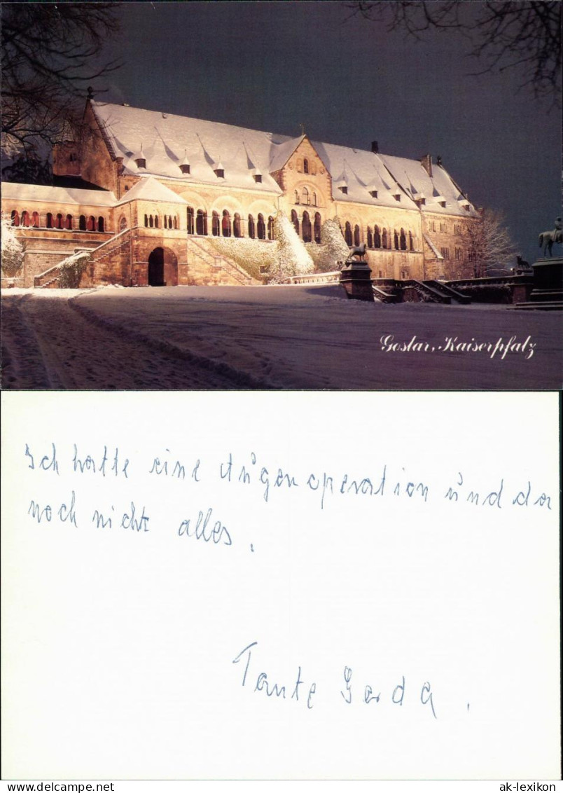 Foto Goslar Kaiserpfalz / Kaiserhaus 1990 Privatfoto - Goslar