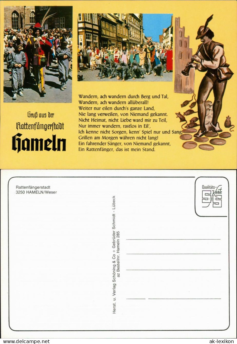 Ansichtskarte Hameln Rattenfängerspiele 1995 - Hameln (Pyrmont)