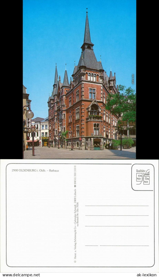 Ansichtskarte Oldenburg Rathaus 1995 - Oldenburg