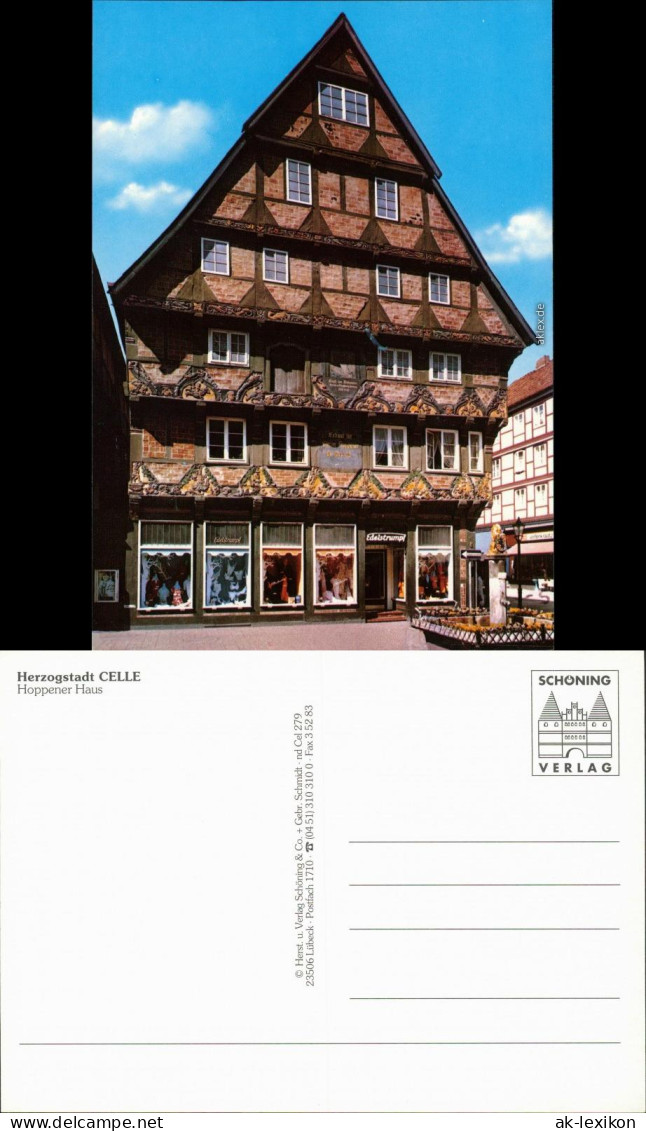 Ansichtskarte Celle Höppner-Haus 1995 - Celle