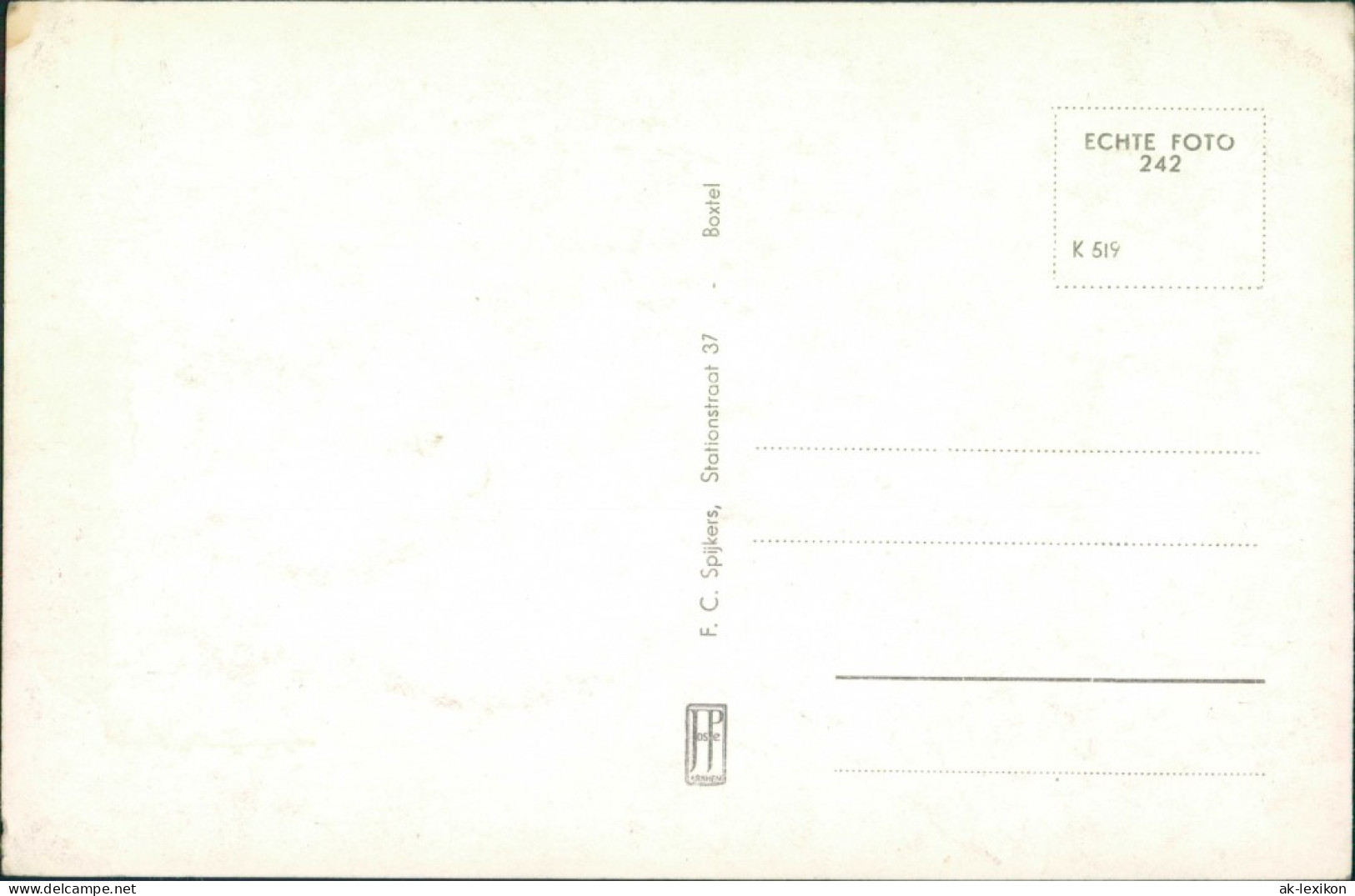 Postkaart Boxtel Kerk V.h. H. Hart/Kirche 1930 - Other & Unclassified