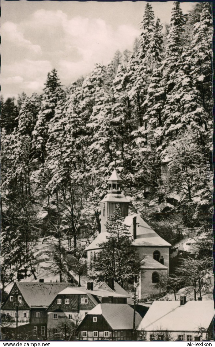 Ansichtskarte Oybin Bergkirche 1961 - Oybin