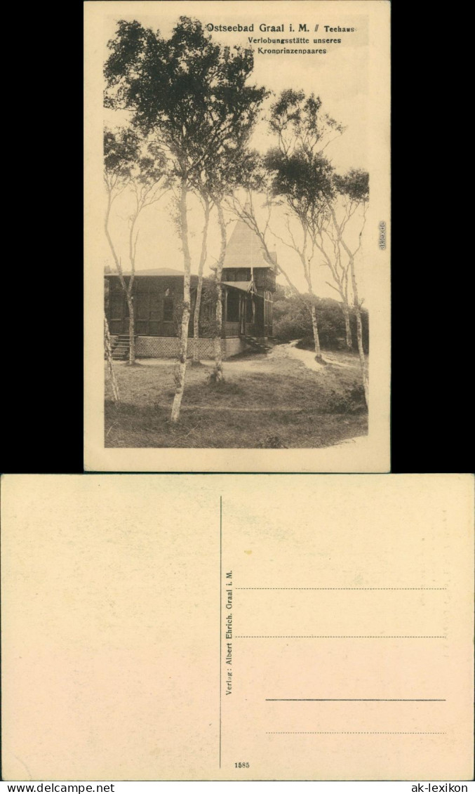 Ansichtskarte Graal-Müritz Blick Auf Das Teehaus 1915  - Graal-Müritz