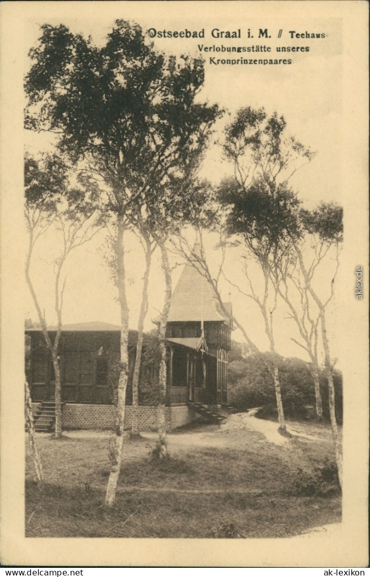 Ansichtskarte Graal-Müritz Blick Auf Das Teehaus 1915  - Graal-Müritz