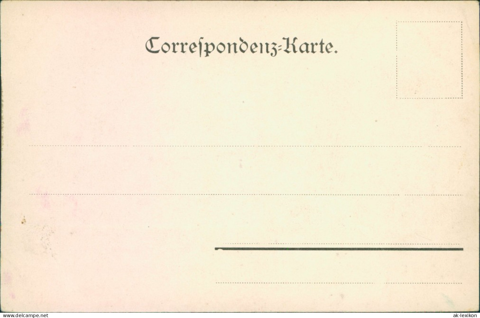 Postcard Marienbad Mariánské Lázně Obere Kaiserstrasse 1908  - Tchéquie