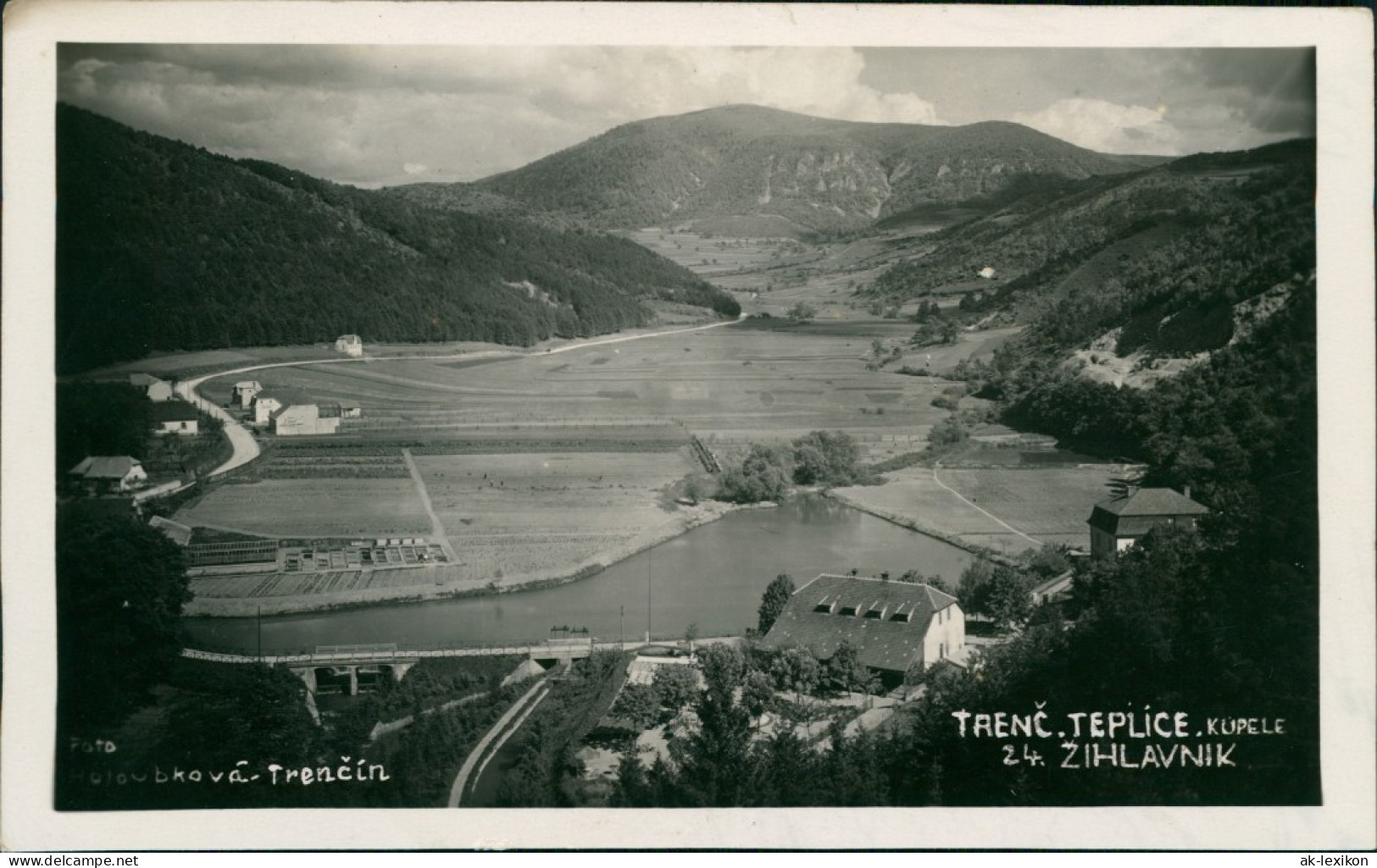 Trentschin-Teplitz Trenčianske Teplice Trencsénteplic Blick Auf Die  1929 - Slovakia