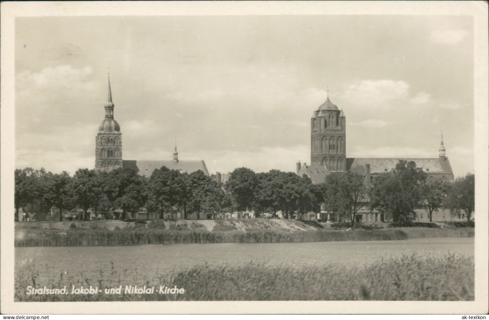 Stralsund Nicolaikirche / St. Nikolai Kirche U. St. Jakobi Kirche 1939 - Stralsund