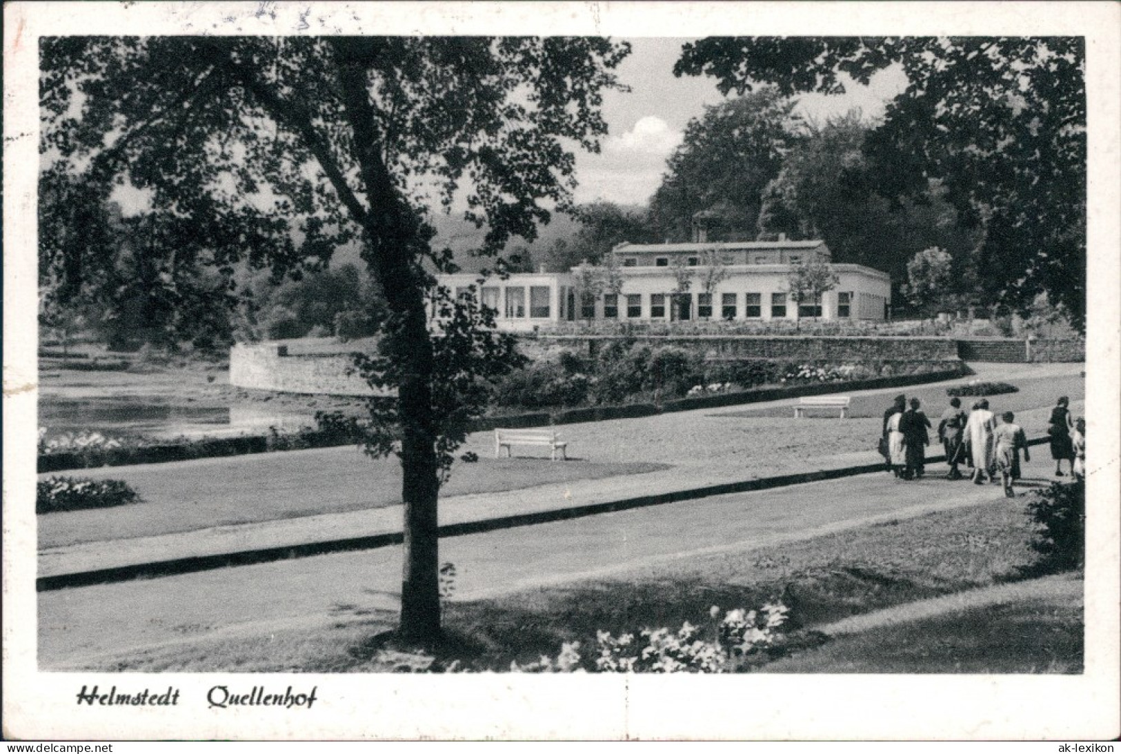 Ansichtskarte Helmstedt Quellenhof 1957 - Helmstedt