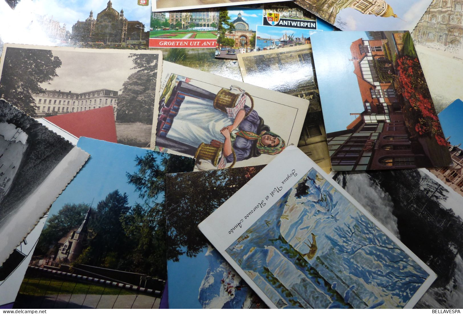 Postkaarten Varia Lot x 436  stuks/pc (+ extra fotokaarten zonder scan ruim 500 stuks )