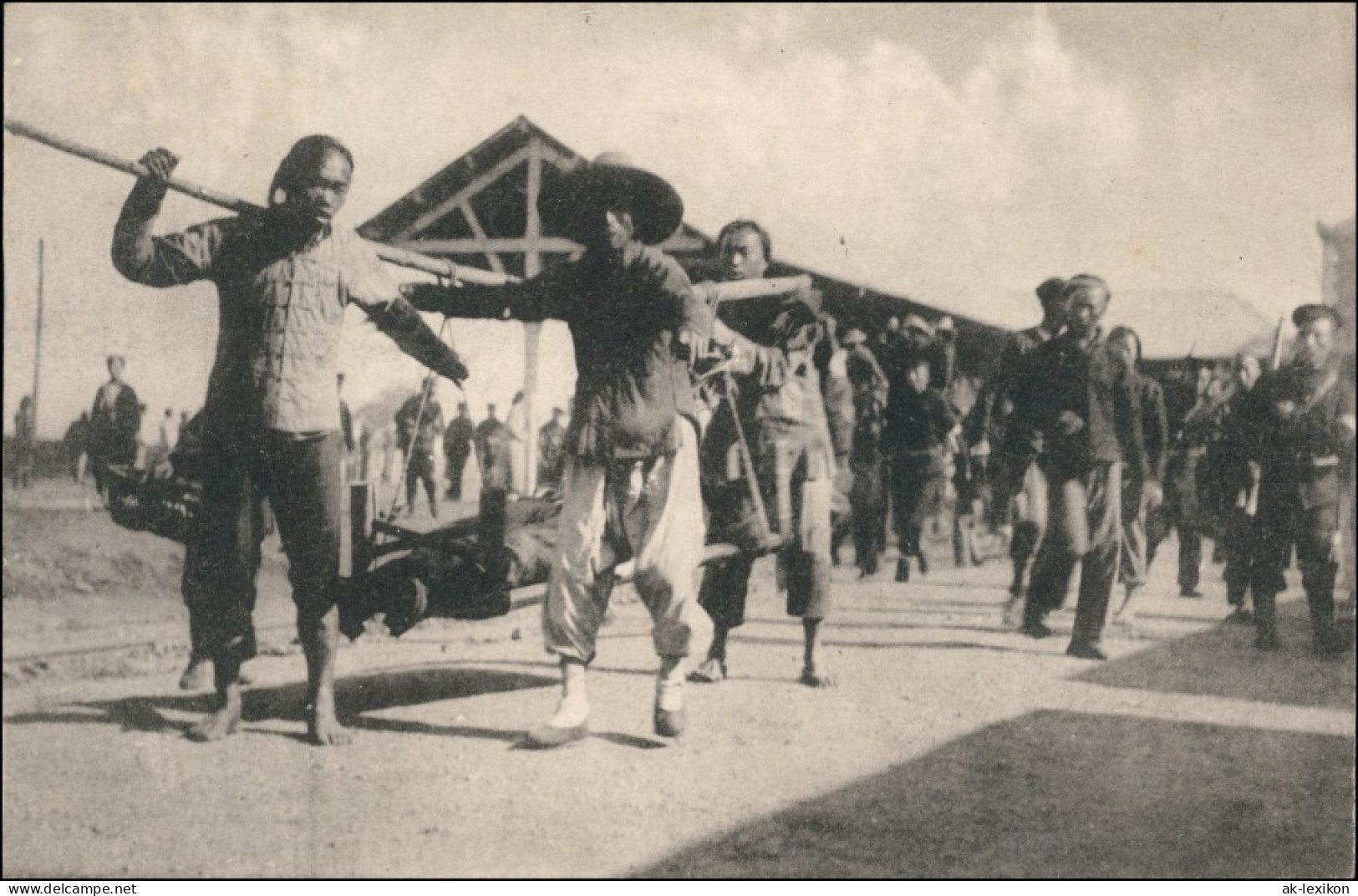 Peking Běijīng (北京) Revolution - Boxeraufstand Straße 1901 - China