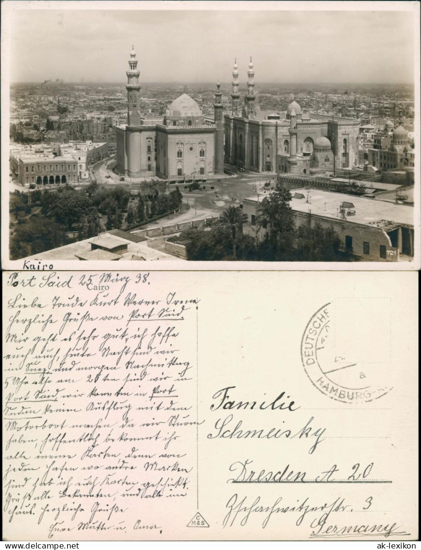 Kairo القاهرة Blick Auf Die Stadt 1938 - Cairo
