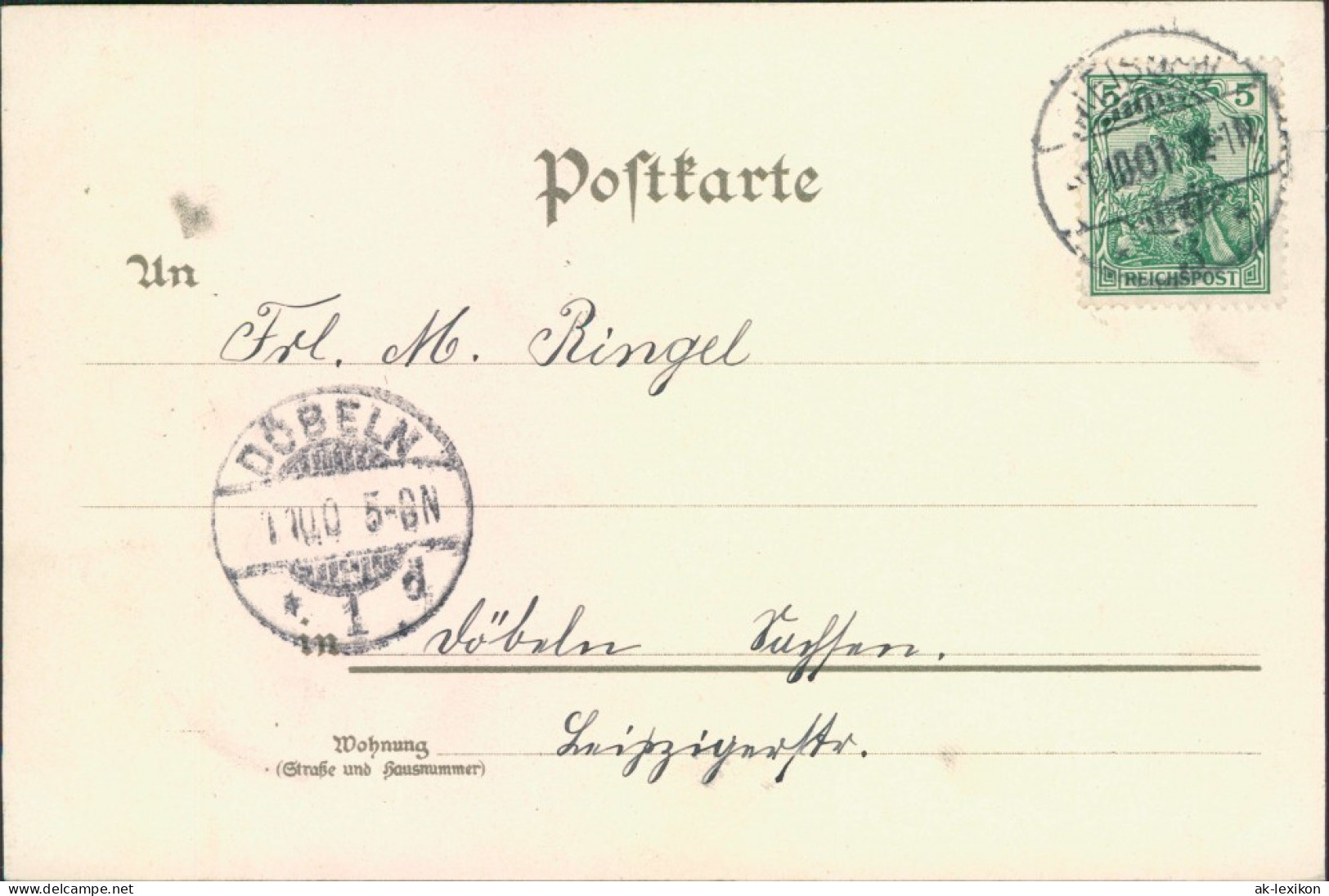 Ansichtskarte Meißen Künstlerkarte Forsthaus Siebeneichen 1901  - Meissen