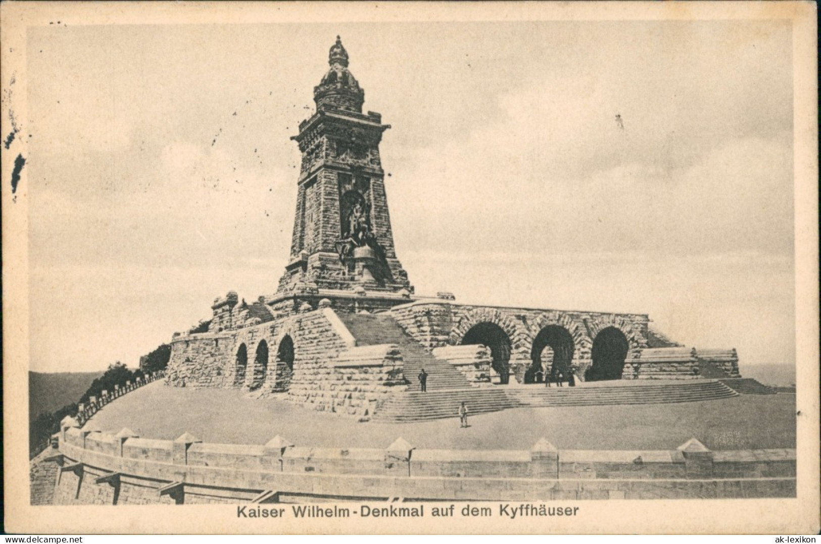 Kelbra (Kyffhäuser) Kaiser-Friedrich-Wilhelm/Barbarossa-Denkmal 1916 - Kyffhäuser