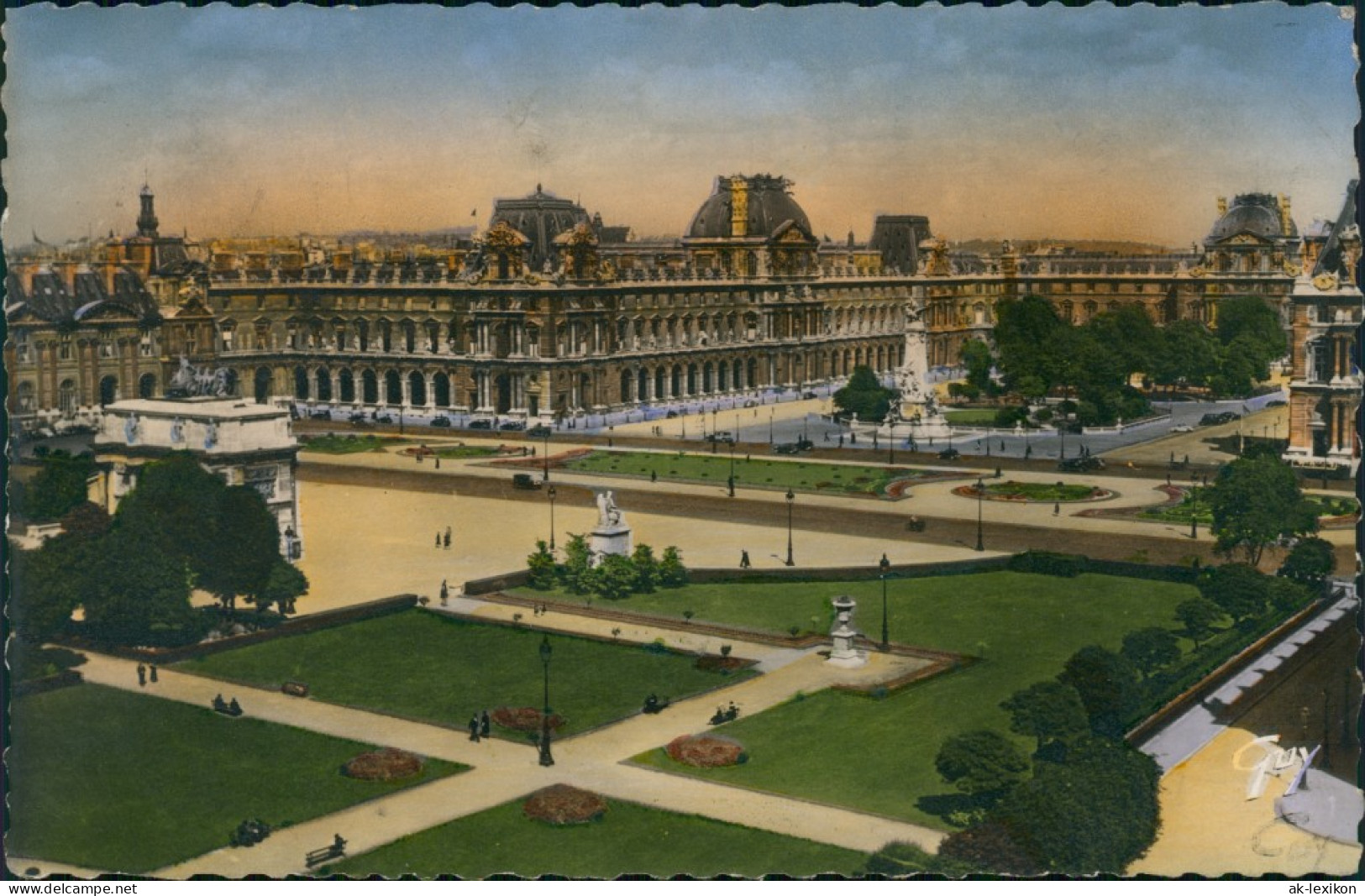 CPA Paris Der Louvre / Palais Du Louvre 1965 - Louvre