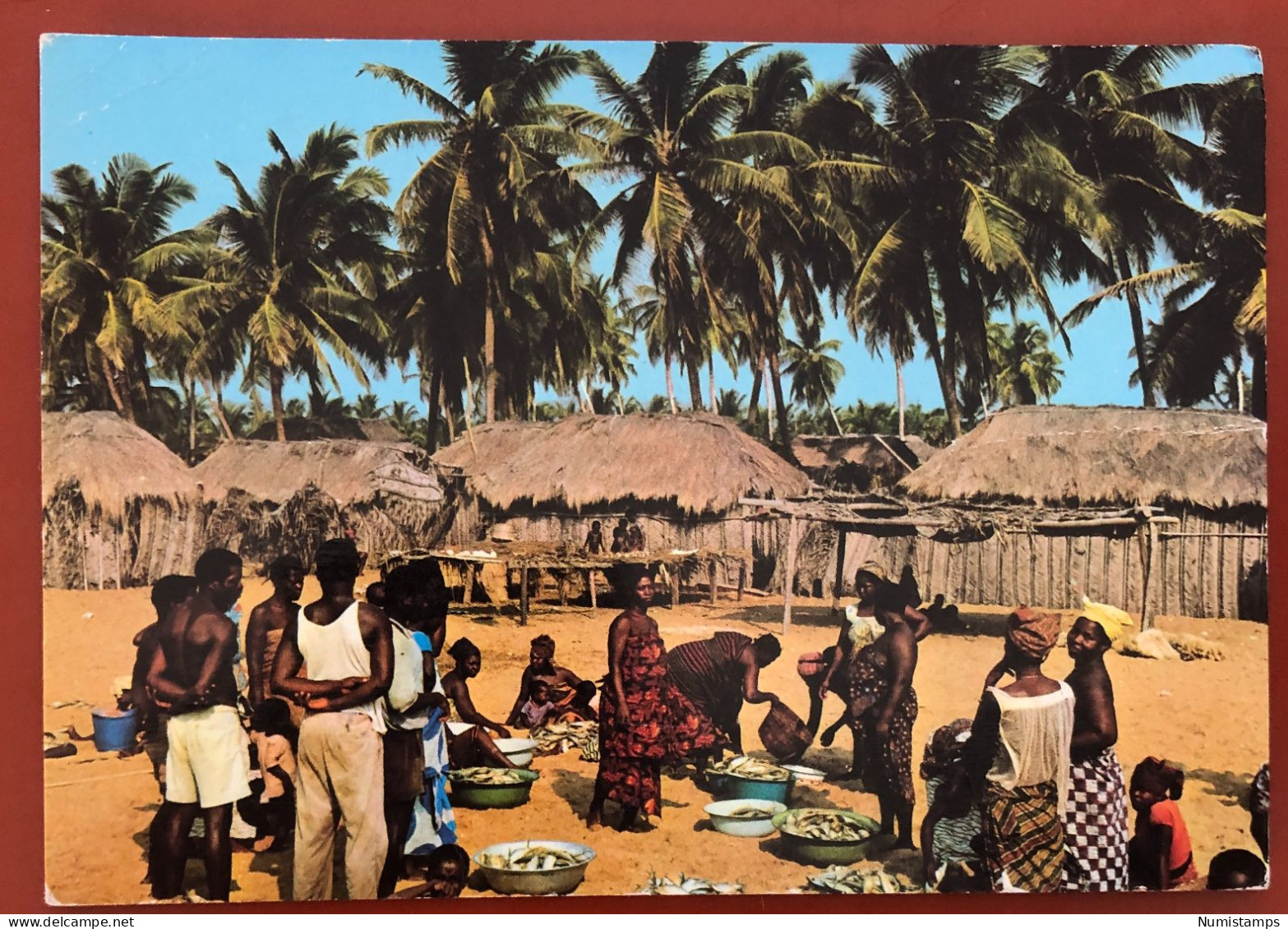 Villaggio Di Pescatori Della Repubblica Di Dahomey (c685) - Dahomey