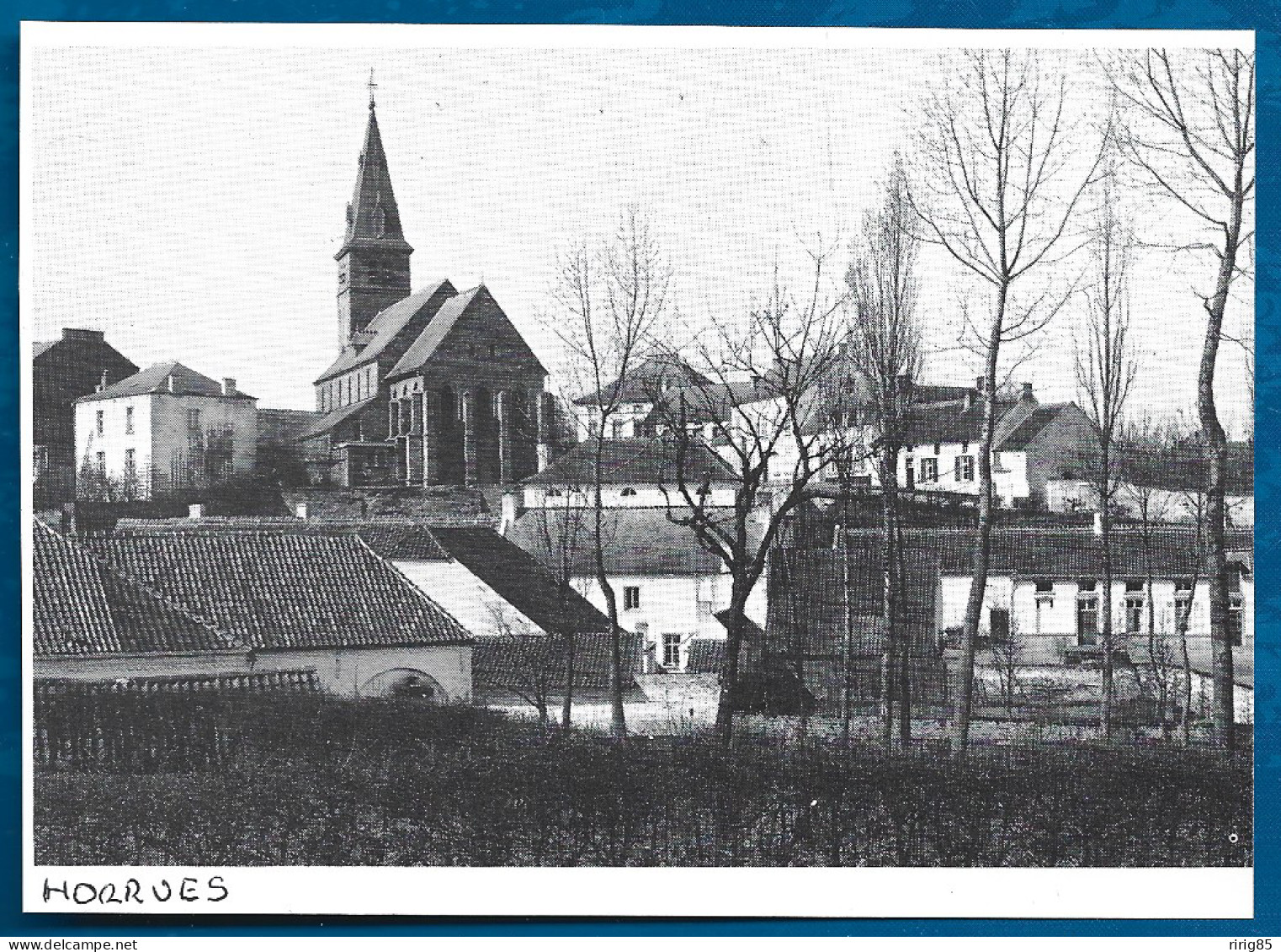 1980  --  BELGIQUE . HORRUES . VUE DU VILLAGE . 4A930 - Non Classés