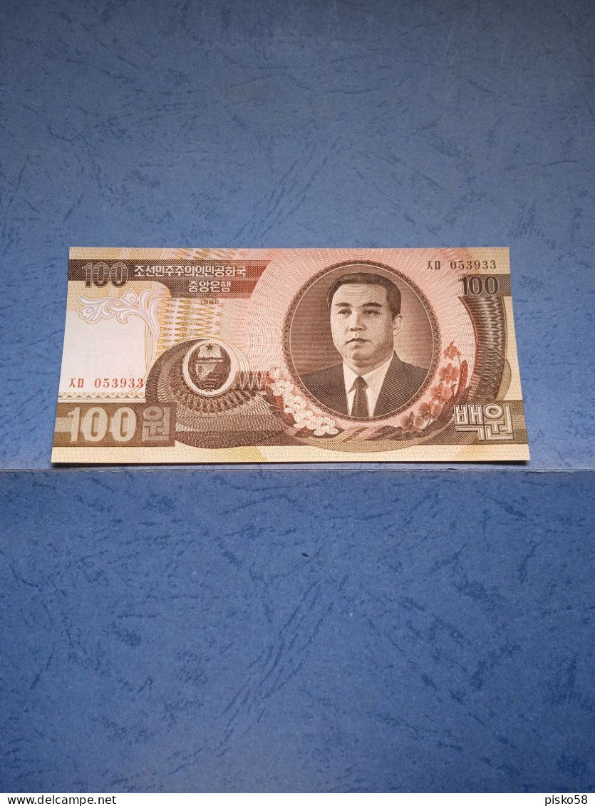 COREA DEL NORD-P43 100W 1992 UNC - Corée Du Nord