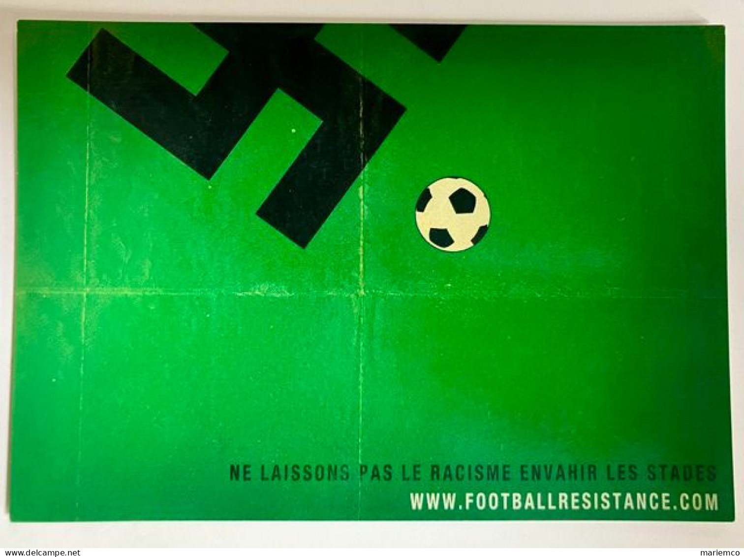 PUBLICITE FOOTBALLRESISTANCE Cart' Com - Soccer