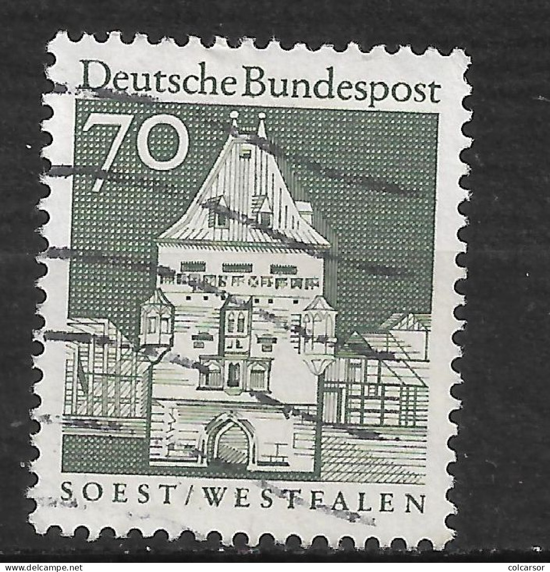 ALLEMAGNE FÉDÉRALE  N°   396  "   SOEST " - Gebraucht