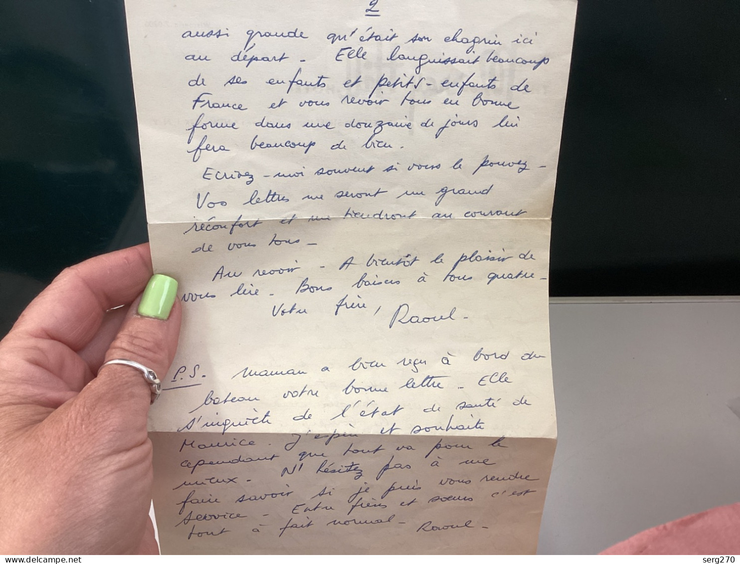 Lettre Manuscrite, , En-tête D’hôtel Thé MURRAY HILL 1978 Wisconsin New York 42 WEST 35th STREET (Just Off Fifth Ave.) • - Manuscritos