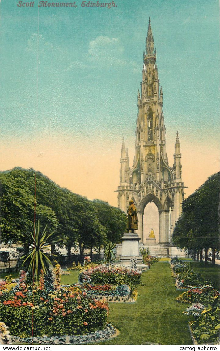 Scotland Edinburgh Scott Monument - Midlothian/ Edinburgh