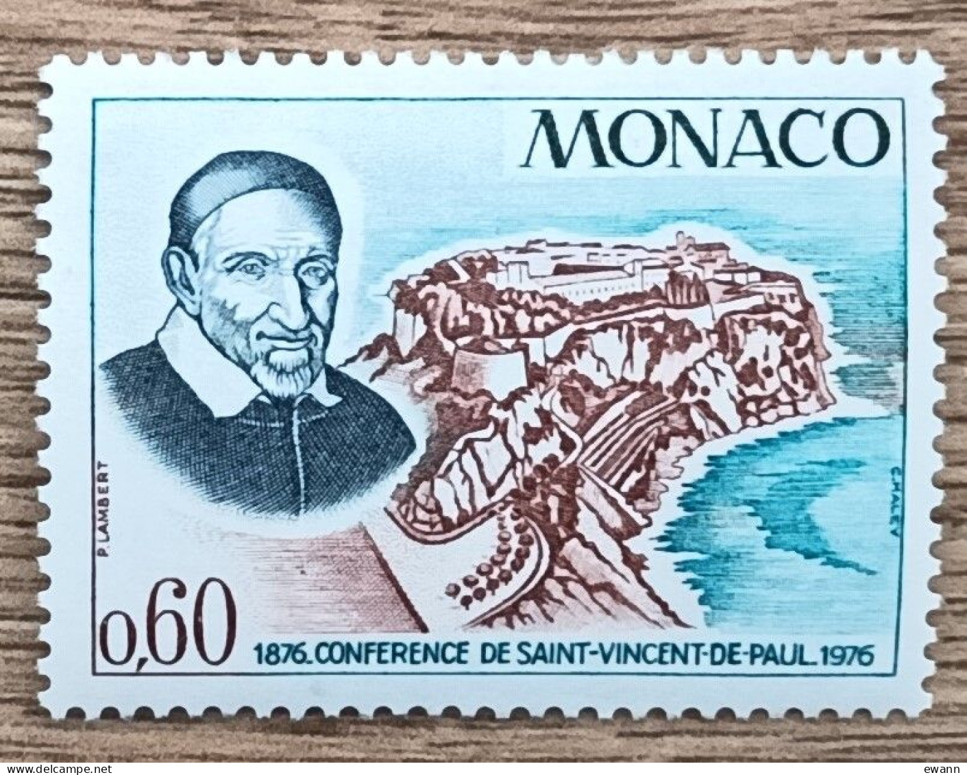 Monaco - YT N°1067 - Conférence De Saint Vincent De Paul - 1976 - Neuf - Nuovi