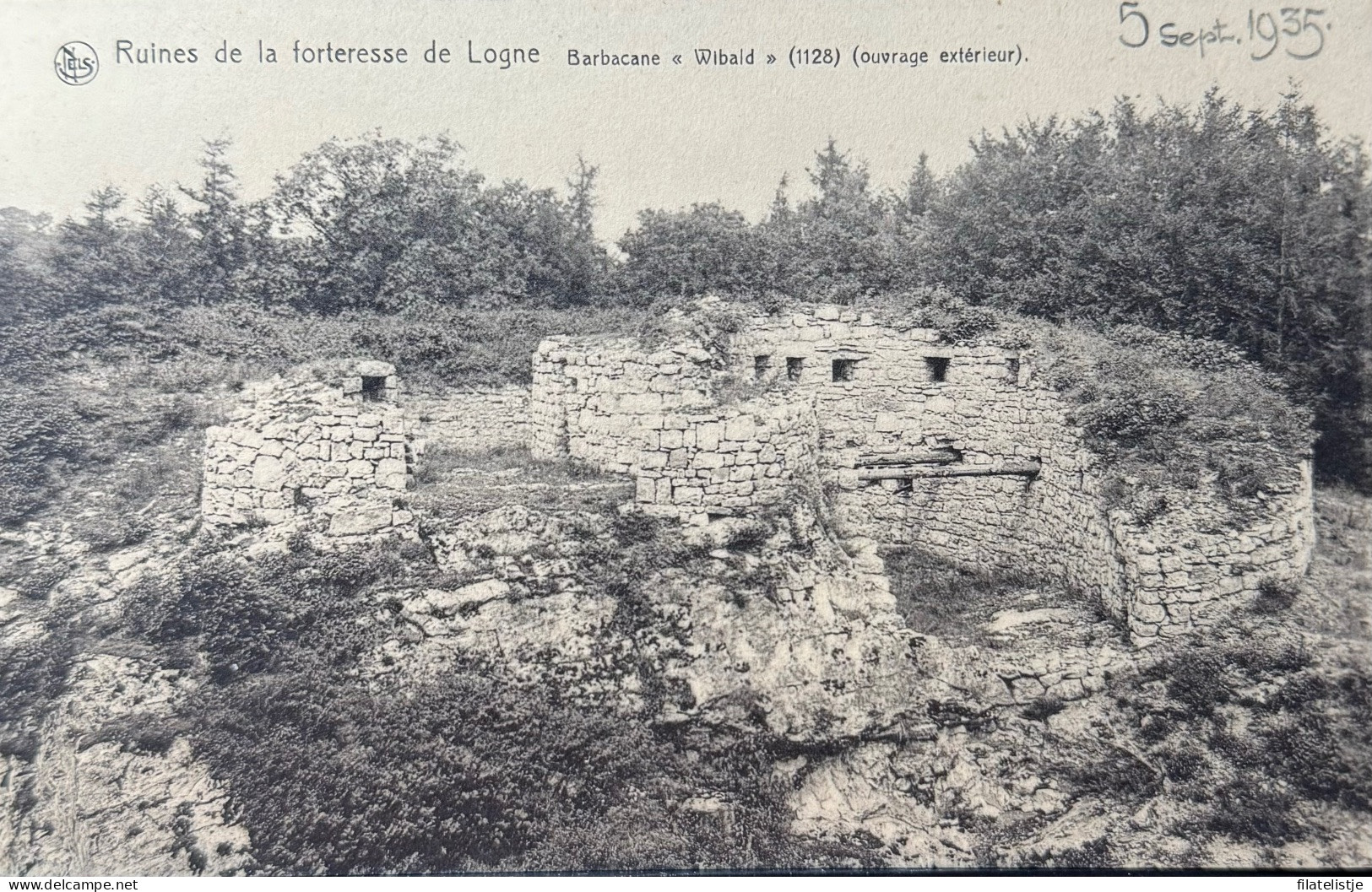 Vieuxville Ruïnes De La Forteresse De Logne  Barbacane “wibald” - Ferrieres