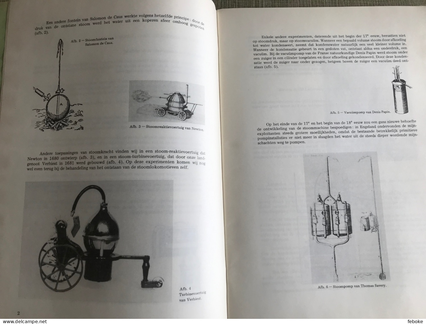 OORSPRONG VAN STOOMMACHINES EN STOOMLOKOMOTIEVEN H. VERBEECK DE MIJLPAAL 1981 NMBS - Practical