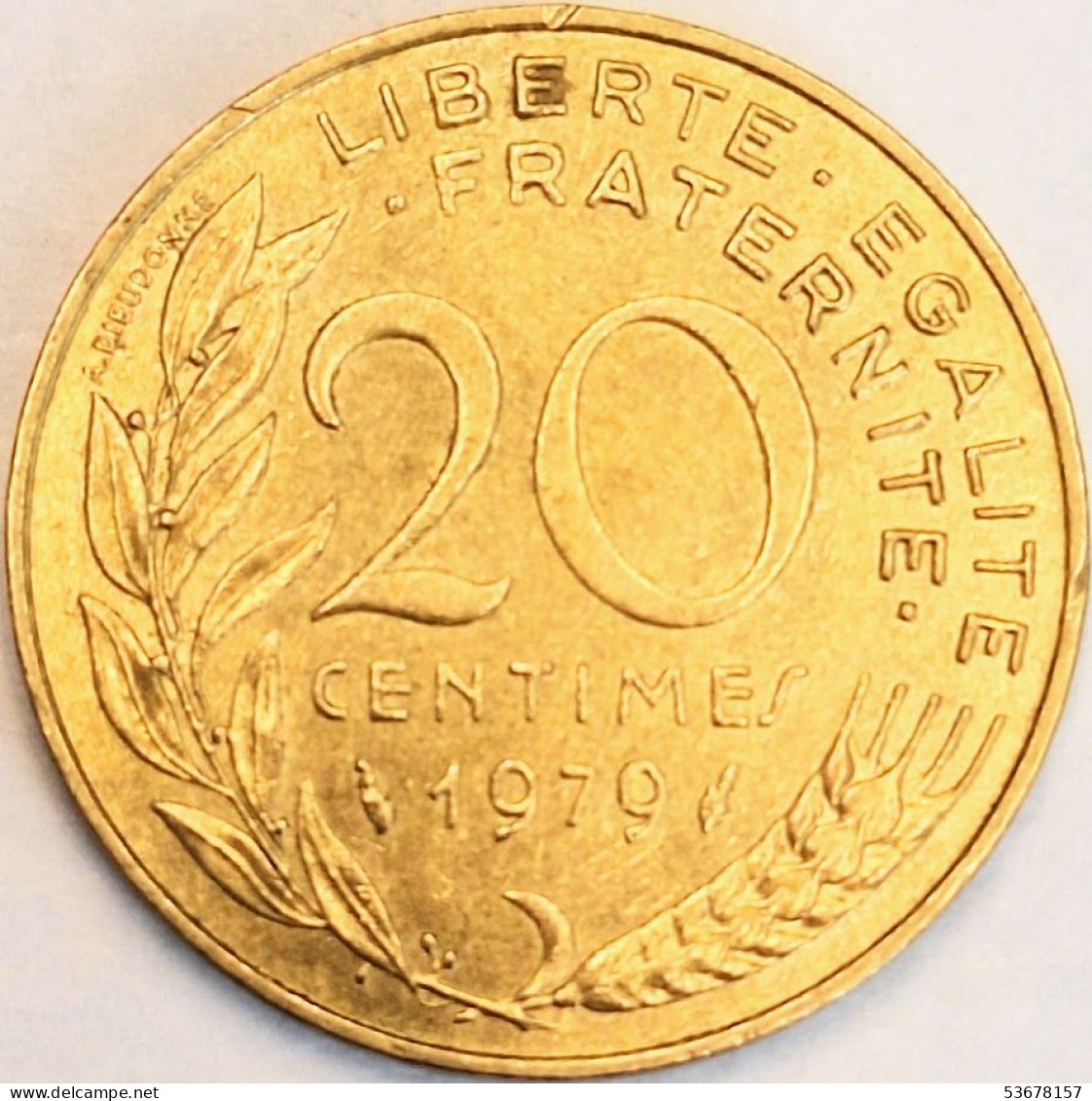 France - 20 Centimes 1979, KM# 930 (#4265) - 20 Centimes